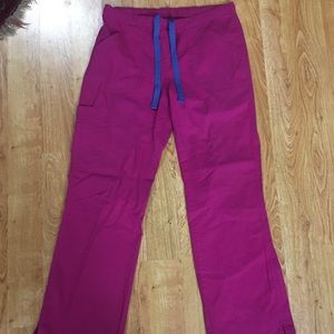 BIO Bring It On Small  Womens Scrub Pants Pinkish